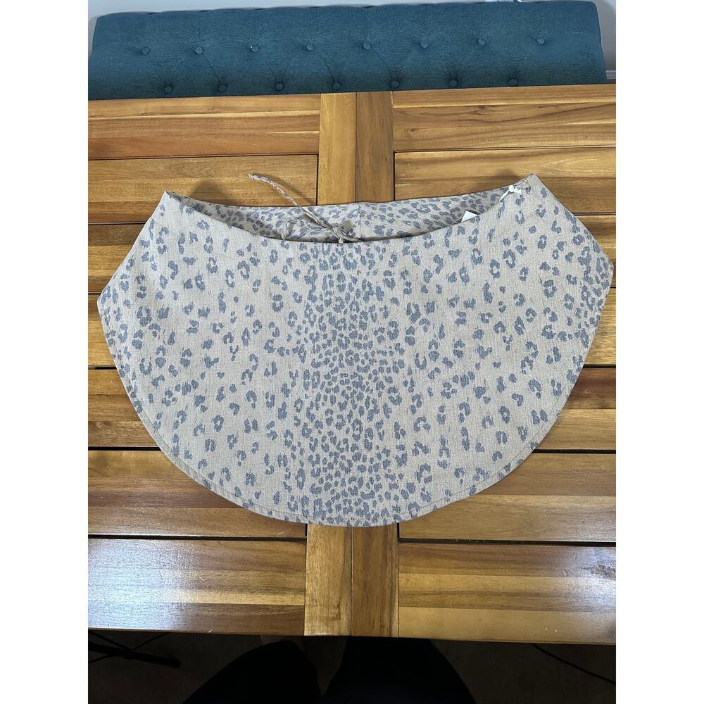 Citizens of Humanity Boho Bag Natural Cheetah Denim Hobo Tote NWT Anthropologie - Picture 3 of 9